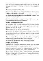 Essays 'Mobile phones at school: useful tool or distraction?', 9.