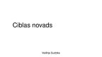 Presentations 'Ciblas novads', 1.