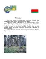 Research Papers 'Baltkrievijas ģeogrāfiskais raksturojums', 1.