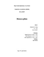 Business Plans 'Biznesa plāns SIA "Anthill"', 1.