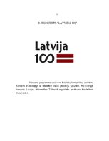 Summaries, Notes 'Desmit kultūras pasākumi, kas veltīti Latvijas simtgadei', 12.