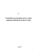 Essays 'Vardarbība pret bāreņiem un bez vecāku apgādības palikušiem bērniem Latvijā', 1.
