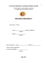 Summaries, Notes 'Fitnesa trenera gada plāns', 1.