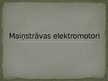 Presentations 'Maiņstrāvas elektromotori', 1.
