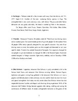 Summaries, Notes 'Descriptions of Restaurants in English', 2.