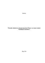 Research Papers 'Trimdas rakstniece, dramaturģe Aina Vāvere un viņas romāns “Gadsimta gobelēns”', 1.