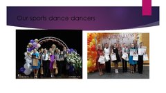Presentations 'Advantages and disadvantages of sportic dances', 4.