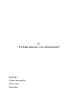 Essays 'H. E. Peplau māsu teorija un tās pielietojums aprūpē', 1.