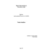 Research Papers 'Valsts budžets', 1.
