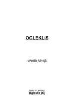 Research Papers 'Ogleklis', 1.