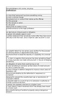 Summaries, Notes 'Jurisprudence - glossary', 19.