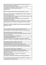 Summaries, Notes 'Jurisprudence - glossary', 31.