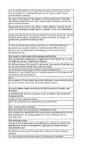 Summaries, Notes 'Jurisprudence - glossary', 34.