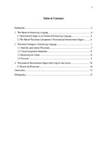 Research Papers 'Translation of Advertisement Slogans', 2.