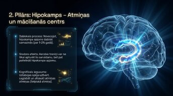 Presentations 'Kā fiziskās aktivitātes aizsargā smadzeņu veselību', 6.