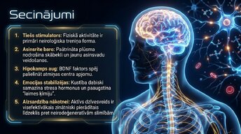 Presentations 'Kā fiziskās aktivitātes aizsargā smadzeņu veselību', 14.