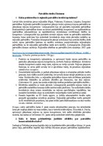 Summaries, Notes 'Pašvaldību tiesības', 1.