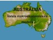 Presentations 'Austrālijas makroekonomiskais modelis', 1.