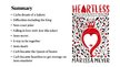 Presentations '"Heartless"(autors: Marissa Meyer) grāmatas apraksts', 4.