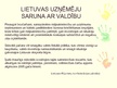 Presentations 'Lietuvas uzņēmējdarbības vide', 16.