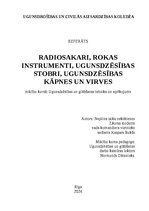 Research Papers 'Radiosakari, rokas instrumenti, ugunsdzēsības stobri, ugunsdzēsības kāpnes un vi', 1.