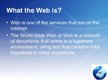 Presentations 'World Wide Web', 2.