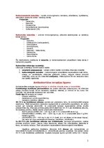 Summaries, Notes 'Antibakteriālie ķīmijterapeitiskie līdzekļi', 2.