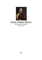 Research Papers 'Ernsts Johans Bīrons', 1.