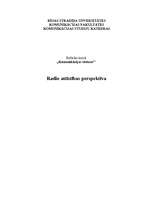 Research Papers 'Radio attīstības perspektīva', 1.