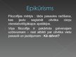 Presentations 'Epikūrisms', 4.