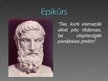 Presentations 'Epikūrisms', 9.