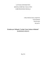 Research Papers 'Hronikas par 1940.gada “Latvijas Tautas Saeimas vēlēšanām”', 1.