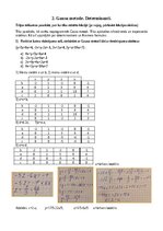 Samples 'Gausa metode un determinanti', 1.