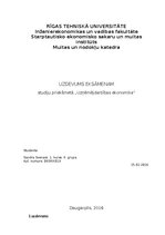 Samples 'Uzdevums eksāmenam studiju priekšmetā „Uzņēmējdarbības ekonomika”', 1.