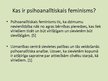 Presentations 'Psihoanalītiskais feminisms', 2.