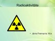 Presentations 'Radioaktivitāte', 1.