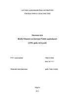 Research Papers 'Kārlis Ulmanis un Latvijas valsts uzplaukums', 1.