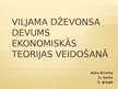 Presentations 'Viljams Dževonss un ekonomiskais devums', 1.