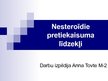 Presentations 'Nesteroīdie pretiekaisuma līdzekļi', 1.