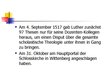 Presentations 'Martin Luther', 6.
