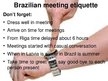 Presentations 'Business Trip to Brazil', 3.