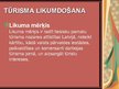 Presentations 'Tūrisma attīstība un loma Latvijā', 6.