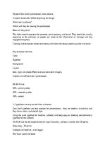 Summaries, Notes 'Development of listening comprehension skills', 2.