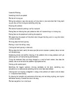 Summaries, Notes 'Development of listening comprehension skills', 6.