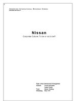 Research Papers 'Nissan: to Be or not to Be?', 1.