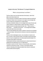Essays 'Analysis of the Story "The Dinosaur" by Augusto Monterroso', 1.