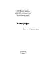 Research Papers 'Balkonpuķes', 1.
