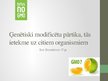 Presentations 'Ģenētiski modificēta pārtika', 1.
