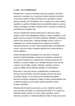 Summaries, Notes 'Bibliotēkzinātne: teorētiskie pamati, bibliotēku tipi un mūsdienu pielietojums', 1.