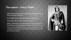 Presentations '"The Picture of Dorian Grey" by Oscar Wilde', 3.